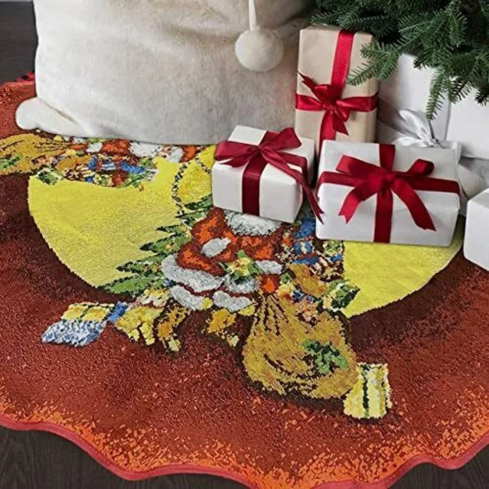 HENSOTRUE 51 Inch Christmas Tree Skirt  🎅🎁🎄  NEW!!!